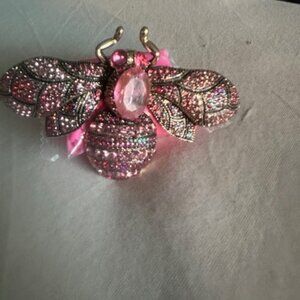Crystal encrusted bug pin Brooch NWT